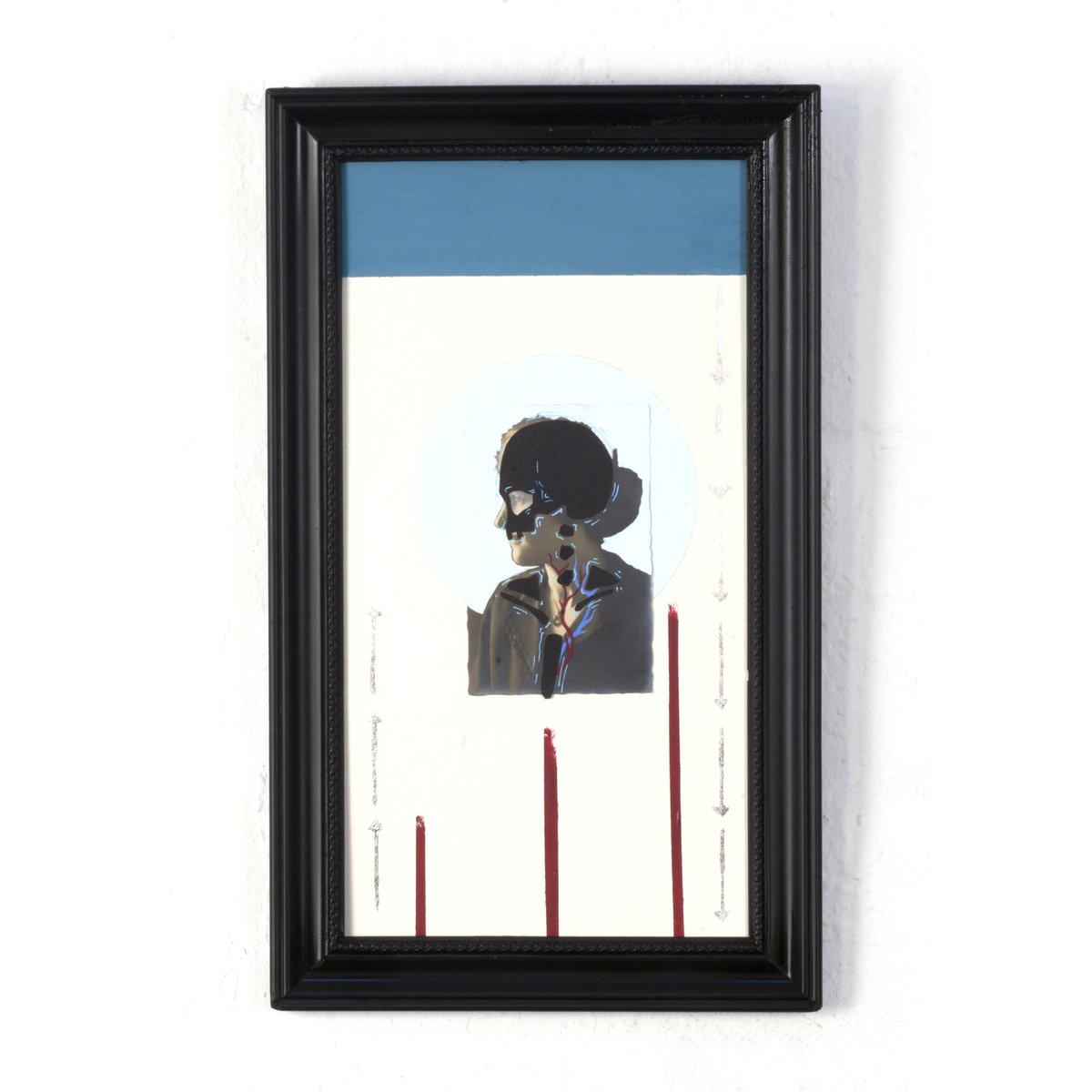 CloughandCo's tweet photo. Nightmare
2022
Collage, Paint and Silver Leaf on old photograph https://t.co/xWAl8Rv4aP
