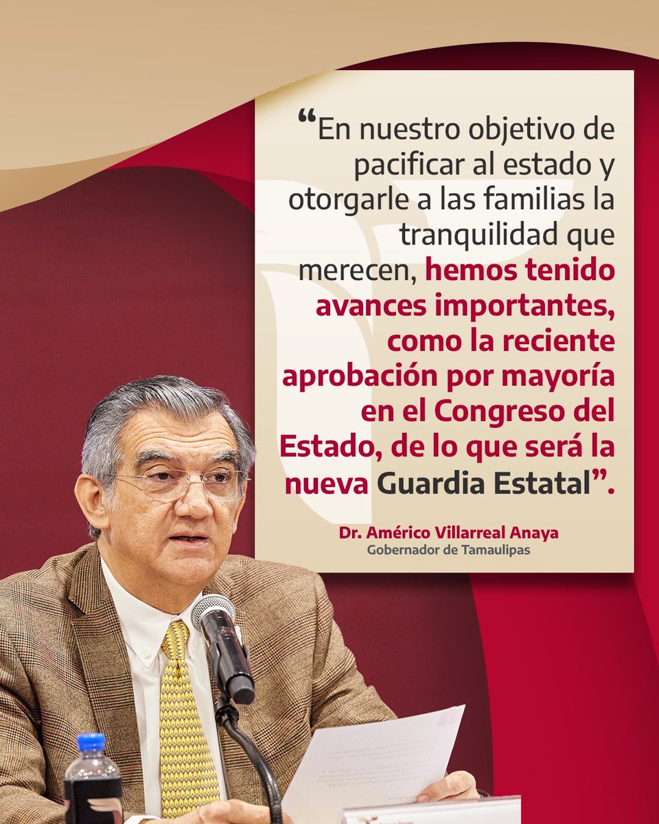 La #GuardiaEstatal llega a #Tamaulipas para servir al pueblo y devolverle la tranquilidad.