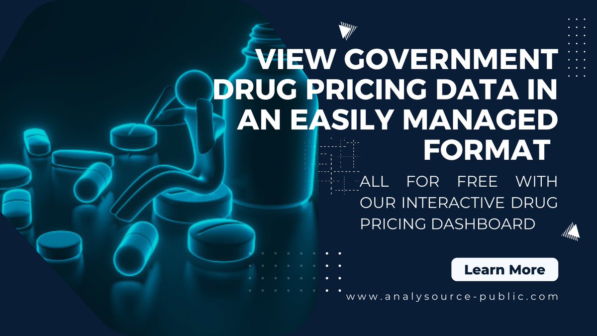 AnalySource: Premier Drug Pricing Services (@analysource) on Twitter photo Need government drug pricing? 
Check out our free tool to view government drug pricing data easily.
You can even download your data in Excel format! 
Go here now: tinyurl.com/4bhamx4t
#DrugPricing #NADAC #WAAMP #ACAFUL #medication #pharma #health #biden #pharmacy #insulin Need government drug pricing? 
Check out our free tool to view government drug pricing data easily.
You can even download your data in Excel format! 
Go here now: tinyurl.com/4bhamx4t
#DrugPricing #NADAC #WAAMP #ACAFUL #medication #pharma #health #biden #pharmacy #insulin