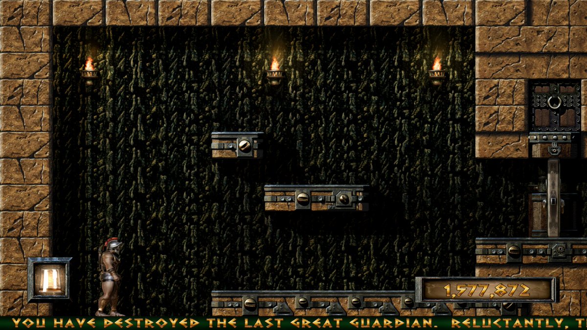 stevemassart's tweet photo. #27 GODS Remastered
#XboxOne
I thoroughly enjoyed this #bitmapbros game as a kid but found it damn hard and could never get much further than past the first world. This version features save states so I could.
Includes both original 16bit and new graphics mode https://t.co/XHaNmGVAYE