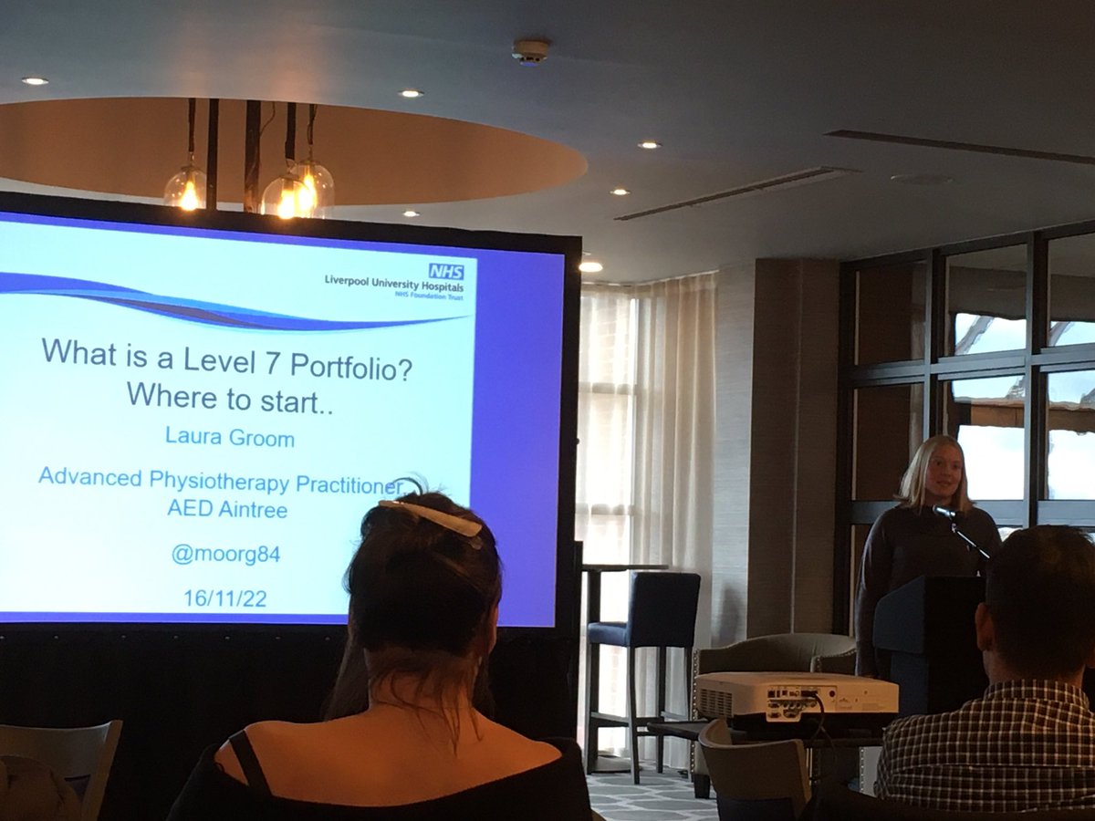 Great guidance on ACP accreditation portfolios from <a href="/moorg84/">Laura Groom</a> and great event to promote some amazing ACPs Trailblazers