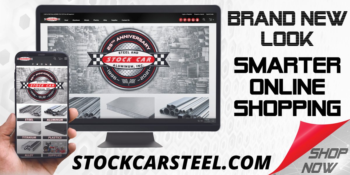 SRIPerformance's tweet photo. Check out @StockCarSteel's brand new, upgraded website – they've made it easier to find the products you’re looking for and they make ordering as quick and as simple as possible! 
#brandnewlook | #smarteronlineshopping | #excellentcustomerservice | #supplieshavebeenadded https://t.co/1qezxMXm3r