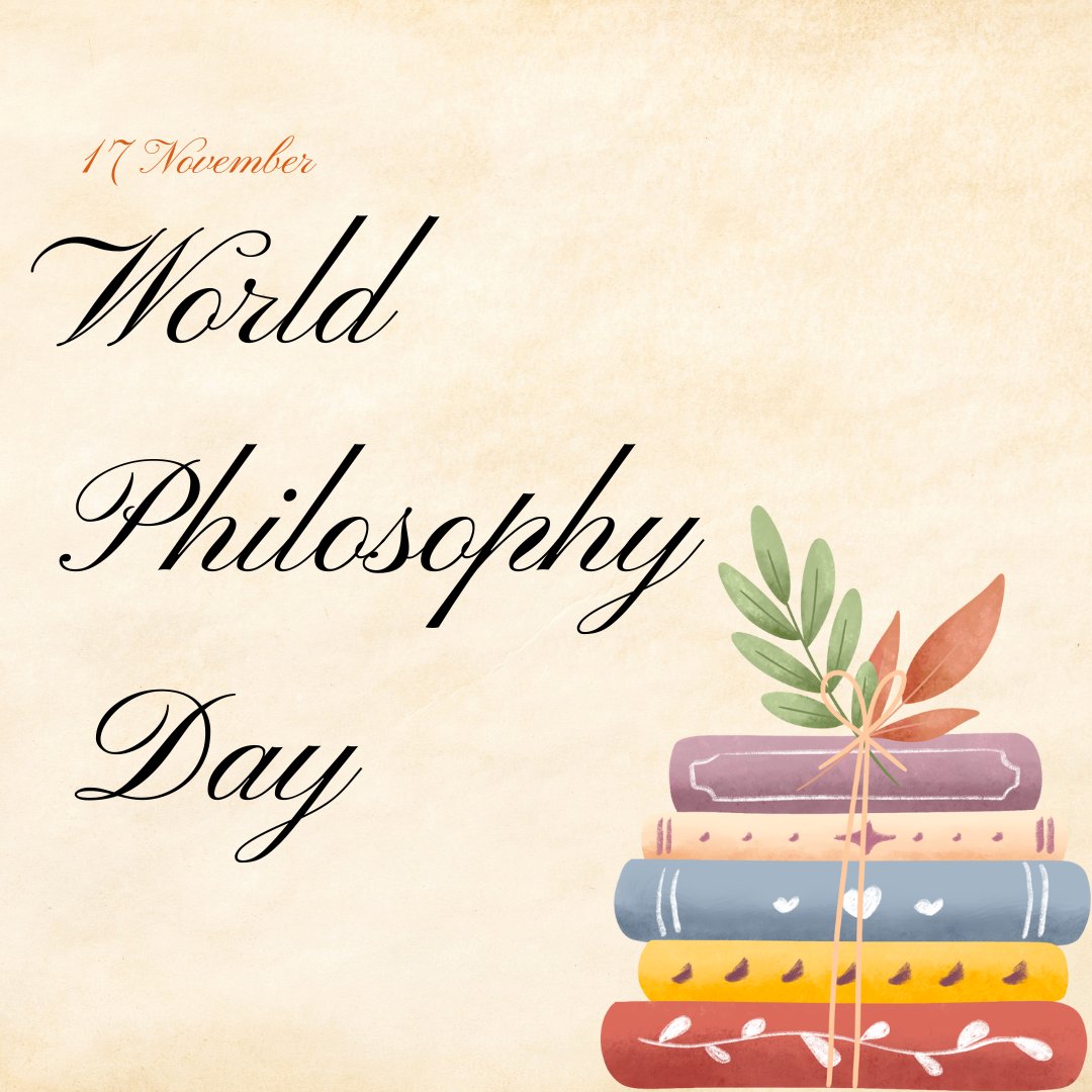 Happy #PhilosophyDay!

Reflection &amp; critical thinking are key to solving some of the greatest challenges facing humankind.

More from <a href="/UNESCO/">UNESCO 🏛️ #Education #Sciences #Culture 🇺🇳</a> on how philosophy unites us: on.unesco.org/2DnDo7N