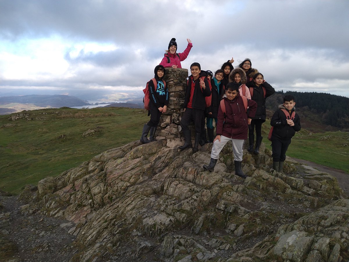 misswall9's tweet photo. Day 3- we had wonderful views from the top of Gummer's How . Well done my group , you have been fantastic https://t.co/bjkHba6fji