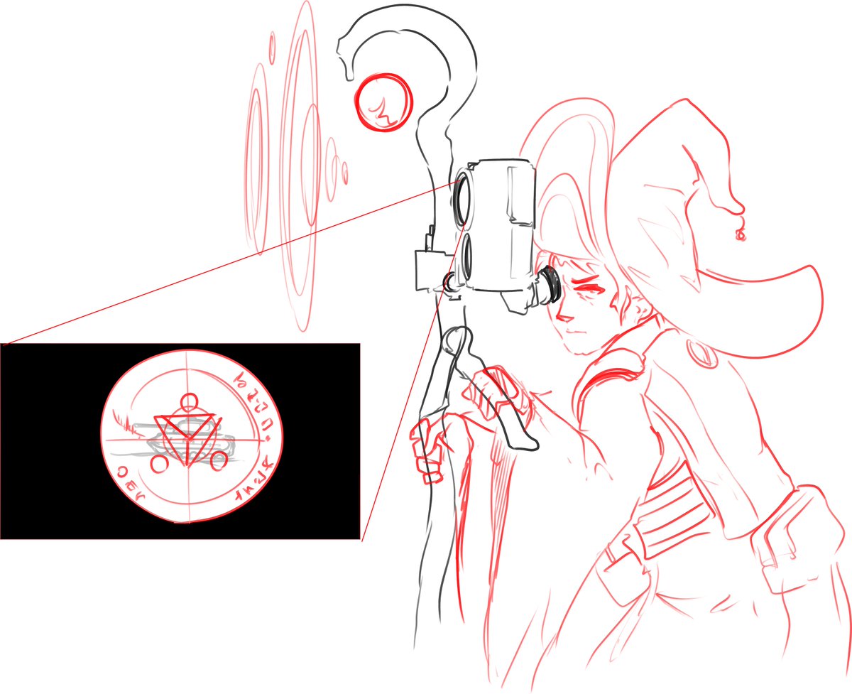 Wizard Corps sketches
- heavy wizard and anti tank staff 