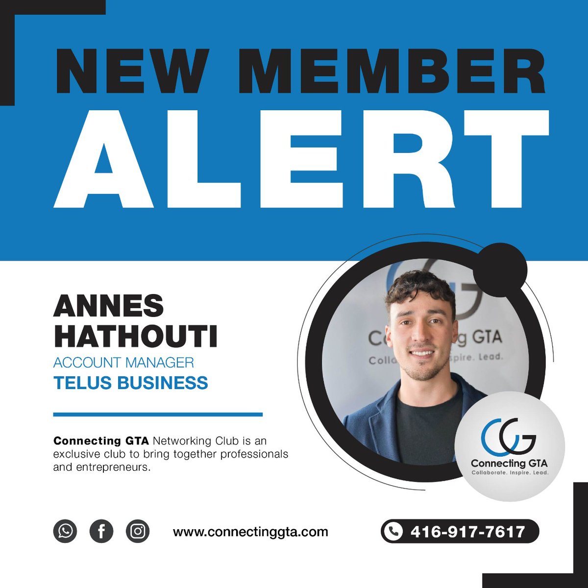 connectinggta's tweet photo. Our biggest welcome to @anneshathouti of Telus Business! We are so excited you're joining our growing business. On behalf of us all, looking forward to seeing what you achieve here!
#businessnetworking #networkingclub #cgta #buildingbusinesses #connectinggta #cgta #telusbusiness https://t.co/2Nogx80yO6