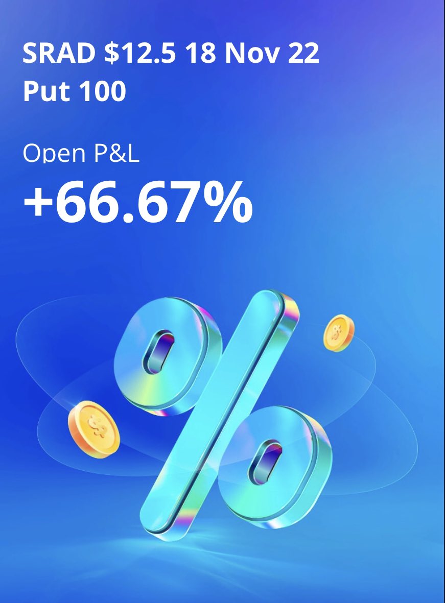 flukeystocks's tweet image. $srad