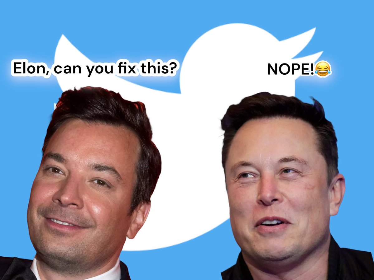 preachelderbrwn's tweet photo. Ain’t no way @jimmyfallon done went to heaven without us, the world bout to end, we are doomed!😫#RIPJimmyFallon @FallonTonight #FallonTonight @theroots @NBCUniversal #ElonMusk #TwitterBlue #NotRealNews #FakeNews https://t.co/D9B0lyM7ur