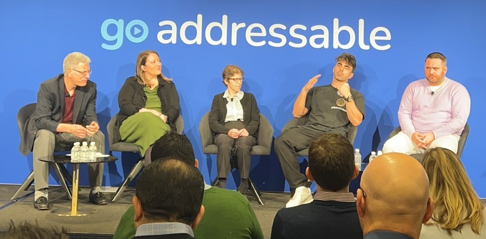 SpectrumReach's tweet image. &quot;Some advertisers only look at the price tag. #Addressable can help you achieve precise targeting and advertisers should set their objectives and look at the journey from beginning to end and not overlook the value.&quot; -@RossMcCray, @Video_Amp, at the #GoAddressable event in NYC.