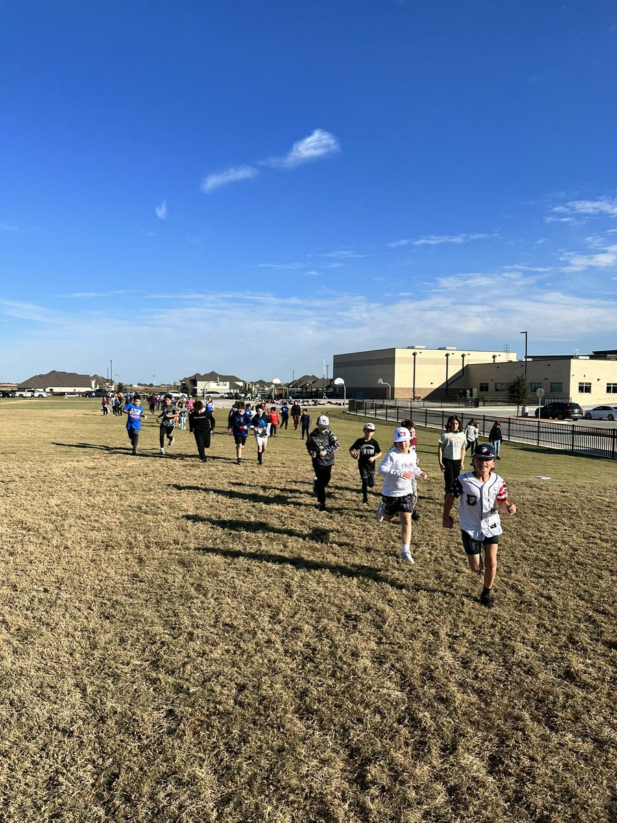 Haslet Elementary PE tweet media