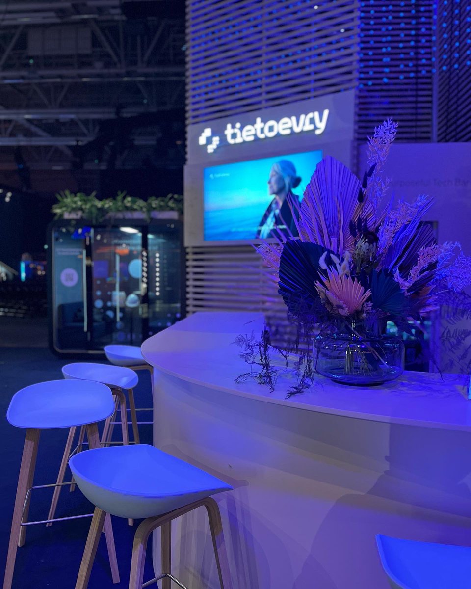 Tietoevry's tweet image. It’s all set. See you tomorrow at Slush! 👋🏻 #slush22 #purposefultechnology