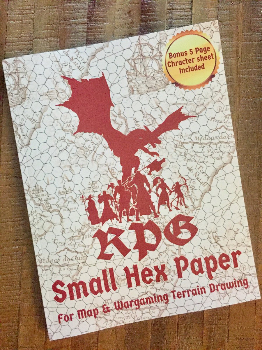 OriginalGrogna1's tweet photo. Today’s mail call isn’t anything super fancy, but I’m still excited none the less!  There’s something about making maps by hand on good old hex paper...
#DnD #RPG #ttrpg #makingmaps #oldmenrollingdice https://t.co/PsY0N12DMn