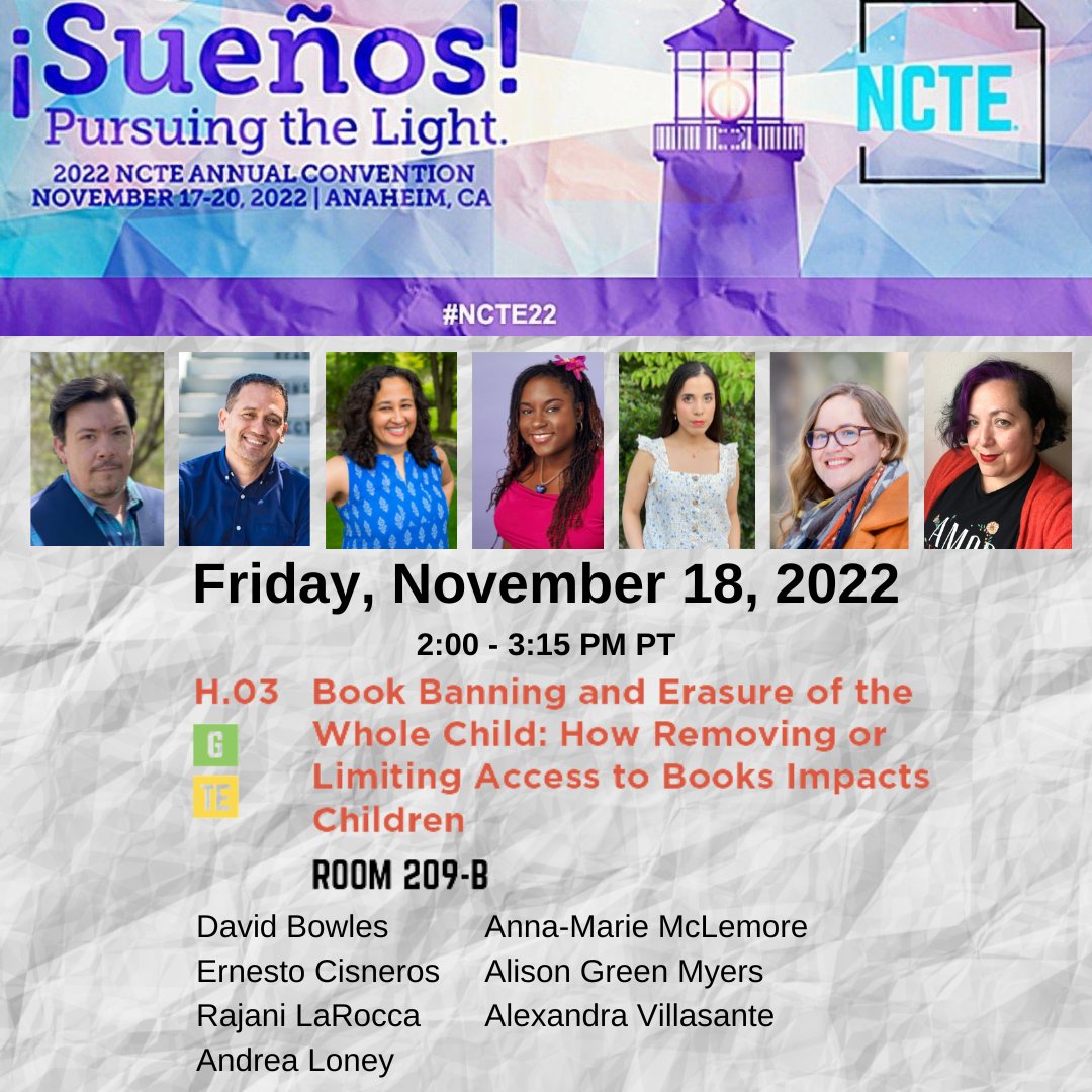 Alex Villasante (@magpiewrites) on Twitter photo #NCTE2022 is kicking OFF! I'll be with the genius <a href="/alisongmyers/">Alison Green Myers she/her</a> at the <a href="/HighlightsFound/">The Highlights Foundation</a> booth #438 (come find us, we'd love to chat!) and presenting with incredible authors - Friday at 2pm and with <a href="/LatinxKidLitBF/">Latinx KidLit Book Festival</a> at the Build Your Stack stage Saturday at 1:30 - come say hola! #NCTE2022 is kicking OFF! I'll be with the genius <a href="/alisongmyers/">Alison Green Myers she/her</a> at the <a href="/HighlightsFound/">The Highlights Foundation</a> booth #438 (come find us, we'd love to chat!) and presenting with incredible authors - Friday at 2pm and with <a href="/LatinxKidLitBF/">Latinx KidLit Book Festival</a> at the Build Your Stack stage Saturday at 1:30 - come say hola!