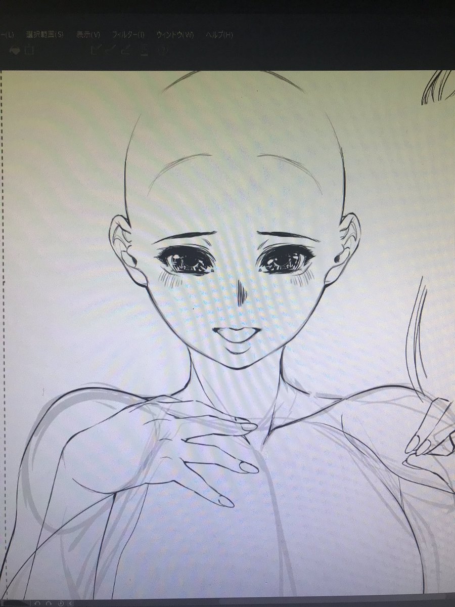 絵の何処がおかしいのか判定してくるお絵描きAIが誕生してくれると嬉しい。

正面の顔が描きたいだけなのにどうしても歪んでるように見えて、輪郭を変えたり口の位置を微調整したり…何をやっても変に見える。
さんざんさんざん悩んでようやっと首がおかしいことに気付きました。首、お前だったのか… 