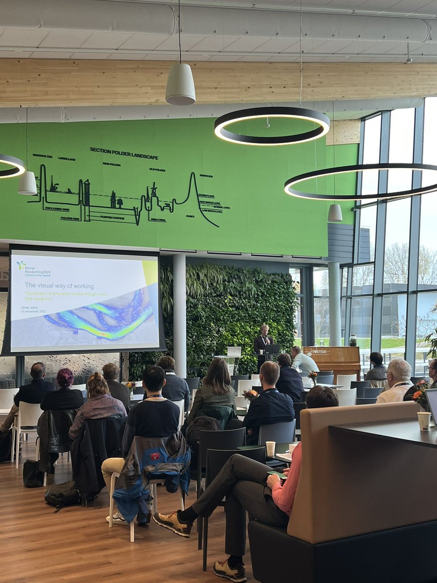 UrbanEcoMatt's tweet photo. A productive week of discussions at #Delft3D #UserDays hosted by @deltares in Delft, NL! 🇳🇱 Inspiring to see the next generation of coastal and riverine flood modeling 🌊 🌎 https://t.co/xKlICO1rtH