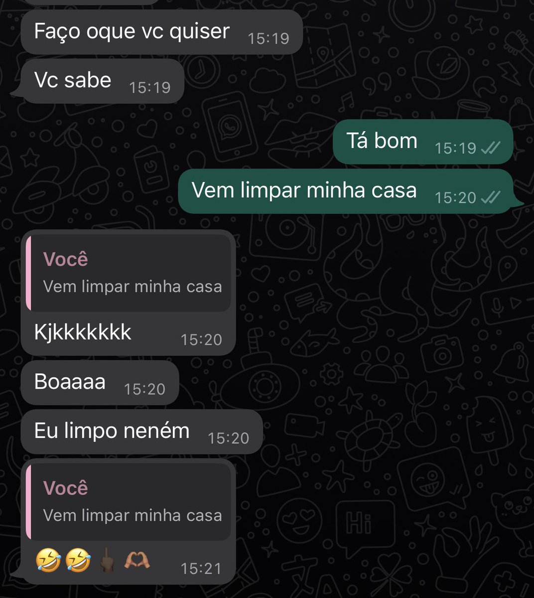 Eu tô morrendo 🤣