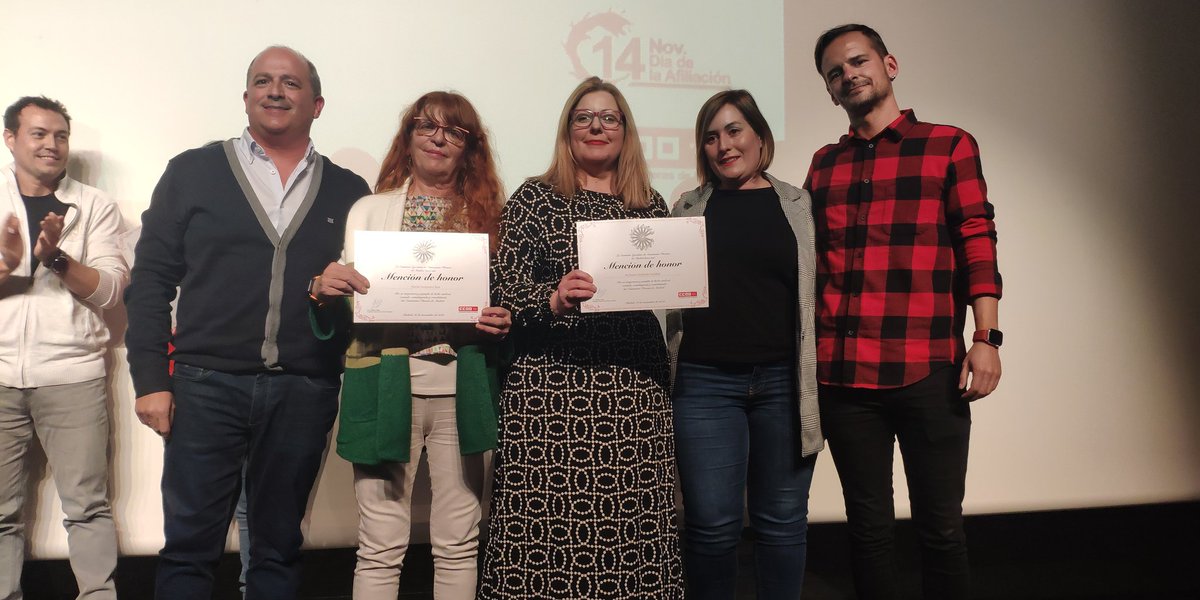 zupo21's tweet photo. 👏 Enhorabuena a todas las secciones sindicales y delegadas/os de Sanidad Pública y Privada, Dependencia, Funerarias...

@CCOOMadrid Nos ha otorgado el Premio La Voz colectivo y a nuestra @SanidadQ un reconocimiento especial‼️

#45añosCCOO #afiliaciónCCOO 

💥 Sois muy grandes‼️ https://t.co/fXepYBm3mY