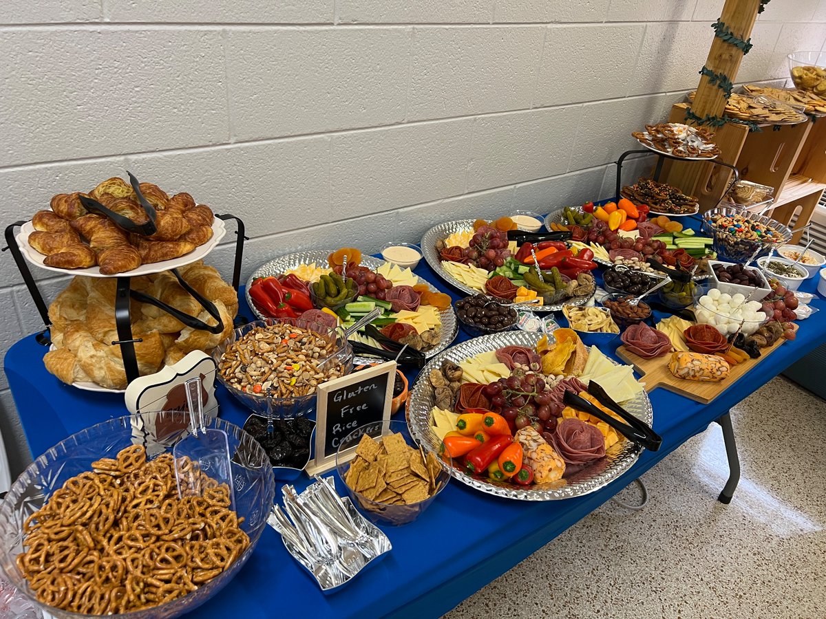 Thank you to our incredible <a href="/VBFairfieldPTA/">VB Fairfield Elementary School PTA</a> for the amazing charcuterie lunch!  You truly outdid yourselves!  We love you and appreciate you.