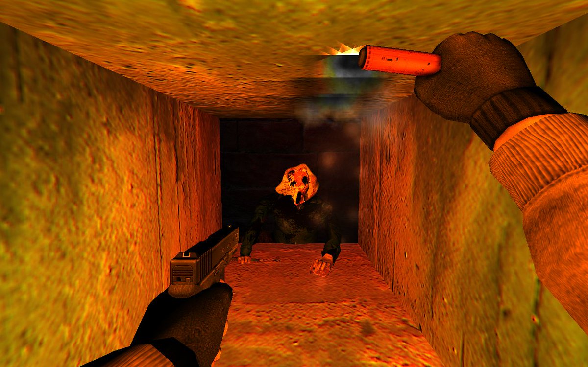 FPSthetics's tweet image. Cry of Fear (2012)