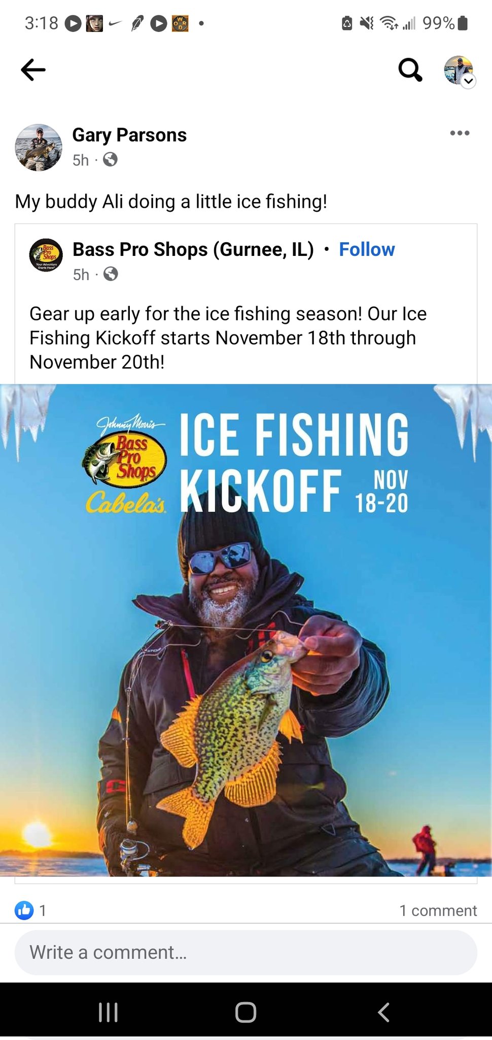 Ali Shakoor on Twitter "Hey! I made the cover of the Bass Pro Shops