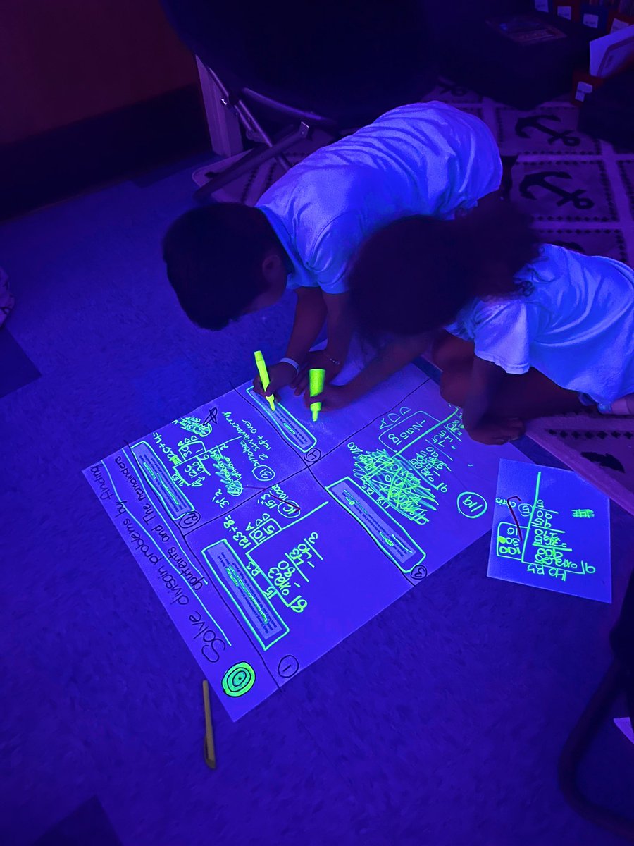 MsFoley01's tweet image. When we are engaged, we feel empowered in our learning! #GlowMath @NPESharks @collierschools