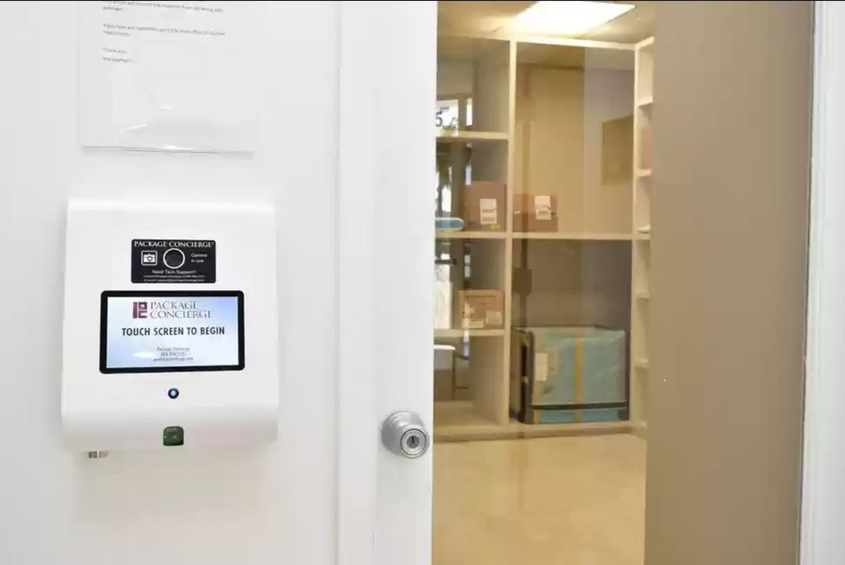 What could be easier than ordering online for the holidays? Oh right - being able to pick up your package from your onsite Package Concierge® system. 😉