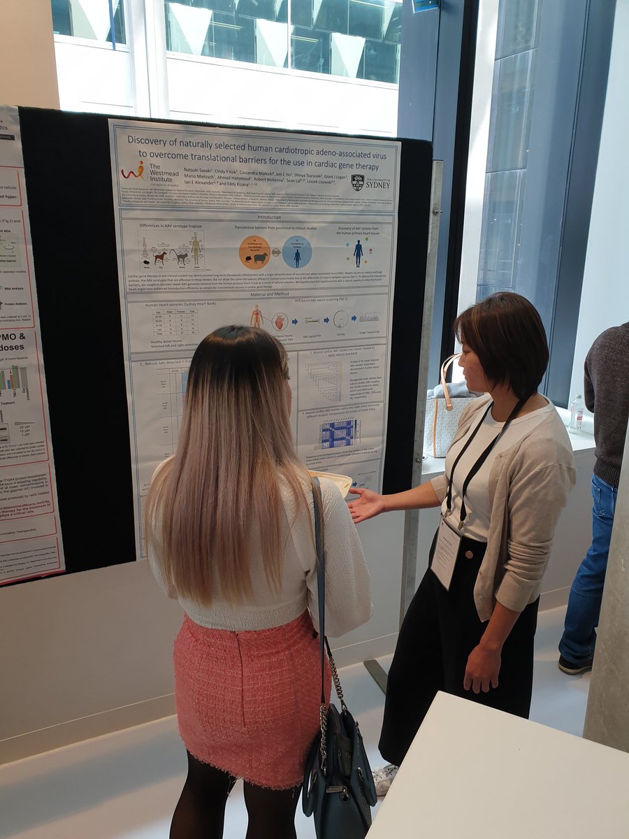 Dr Cindy Y Kok (@cyykok) on Twitter photo Representation from #CGTGatWIMR at <a href="/the_ASSCR/">Australasian Society for Stem Cell Research</a> and <a href="/theAGCTS/">The Australasian Gene and Cell Therapy Society</a> joint meeting in Melbourne. Great to see amazing stem cell and gene therapy research, as well as having the opportunity to contribute to the meeting. Looking forward to day 2. <a href="/WestmeadInst/">The Westmead Institute for Medical Research</a> Representation from #CGTGatWIMR at <a href="/the_ASSCR/">Australasian Society for Stem Cell Research</a> and <a href="/theAGCTS/">The Australasian Gene and Cell Therapy Society</a> joint meeting in Melbourne. Great to see amazing stem cell and gene therapy research, as well as having the opportunity to contribute to the meeting. Looking forward to day 2. <a href="/WestmeadInst/">The Westmead Institute for Medical Research</a>
