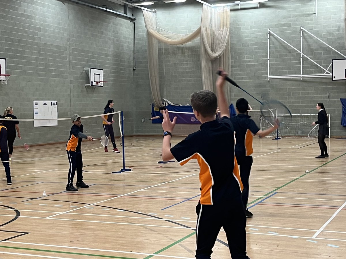 Longhill’s Badminton Academy in preparation for @SussexSchGames <a href="/activesussex/">Active Sussex</a>