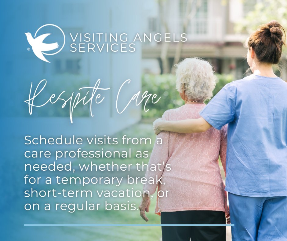 Respite care is a way to take care of you, the family caregiver, and provide some well-deserved time off. Learn more about our respite care services. visitingangels.com/nela/respite-c… #respitecare #visitingangels #familycaregivers