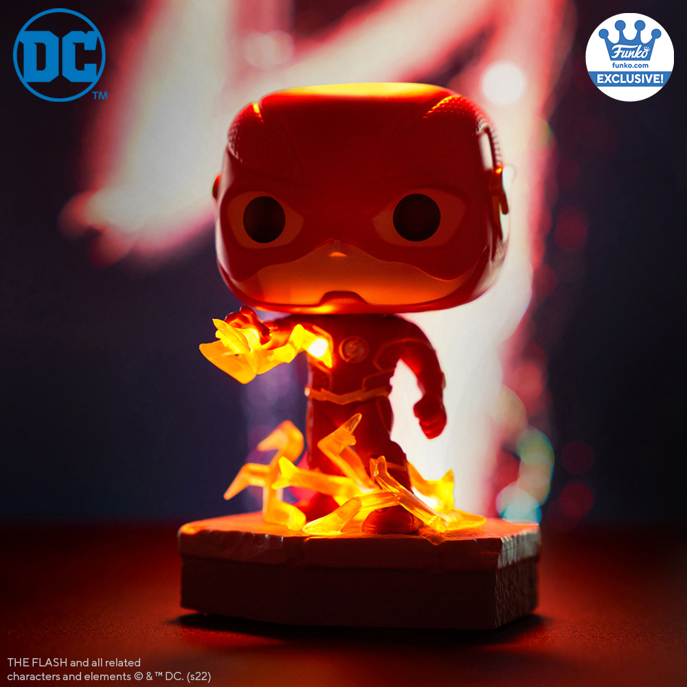 OriginalFunko's tweet image. RT and follow @OriginalFunko for the chance to WIN the Funko exclusive The Flash Lights and Sound POP! Not feeling lucky? Order now:  bit.ly/3E7FDtG  #Funko #FunkoPOP #Giveaway