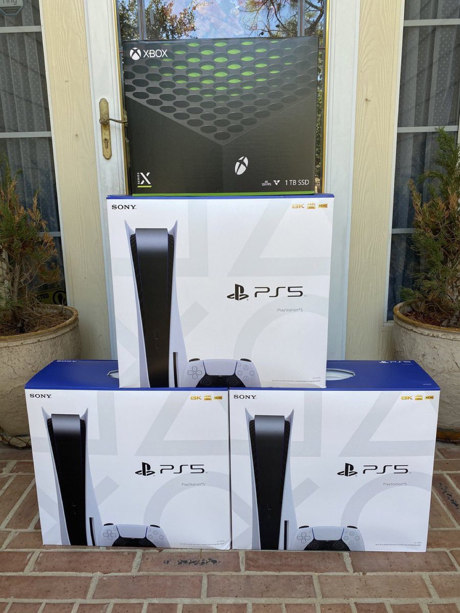 Four people who like this tweet will win a PS5 or Xbox Series X. must be following