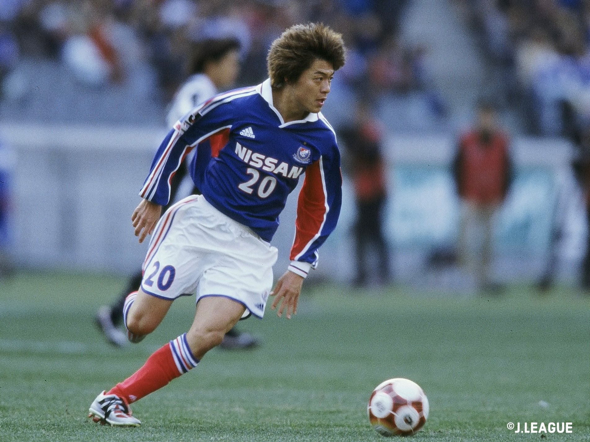 横浜Fマリノス サイン入りチームユニホーム
