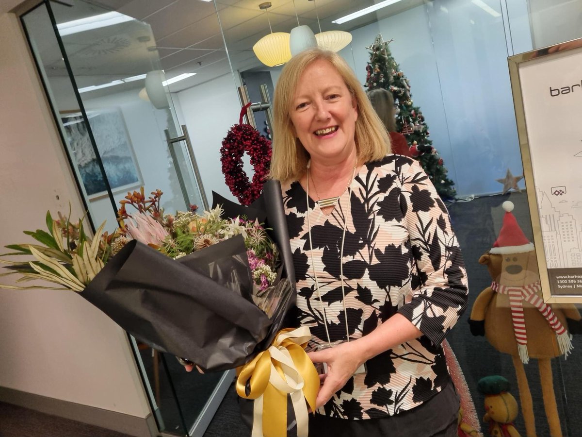 barhead's tweet photo. This week marked the 3-year work anniversary of Jennifer Maritz, Barhead's Finance and Operations General Manager.
Looking forward to many more years working with you, Jen! ππ₯
#Applause #beingBarhead #BarheadSolutions https://t.co/i6UZThkfIh