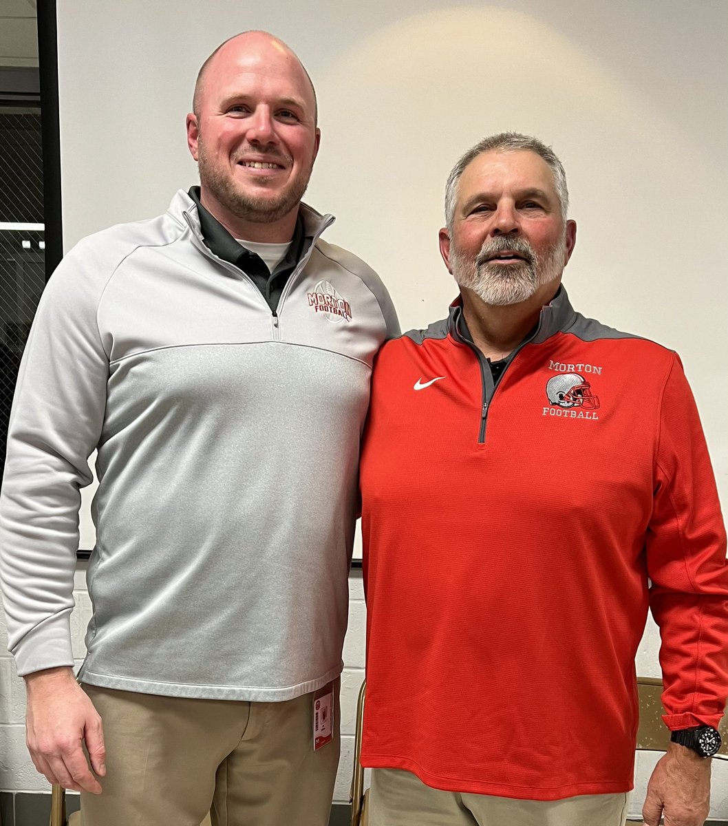 Tim_Brilley's tweet photo. The end of an era!  Coach Mark Propst has decided to hang up his whistle after 40 years of coaching football!!  He has changed so many lives. I can’t thank him enough for what he has meant to me as my biggest mentor! We will miss you!!  #CCWE https://t.co/95ors3DMKv