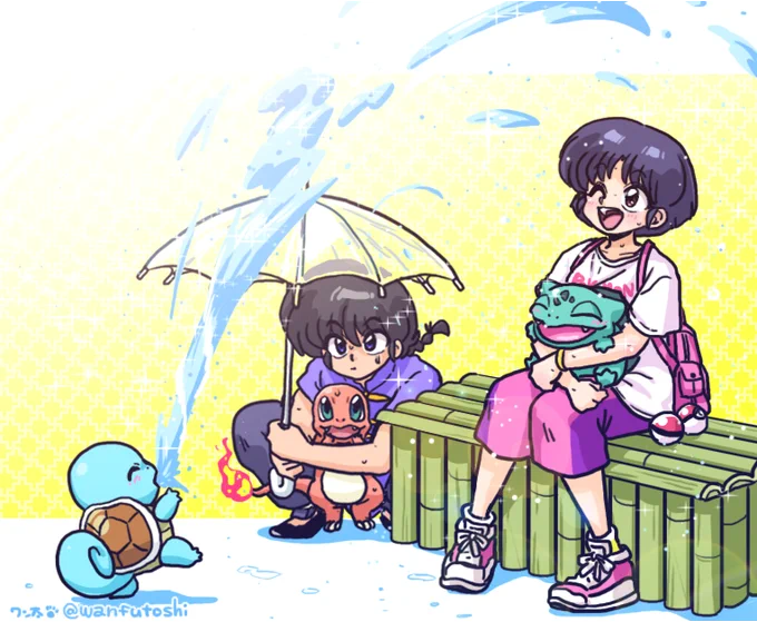 ポケモンと② #クロスオーバー画像をあげる見た人もやる 