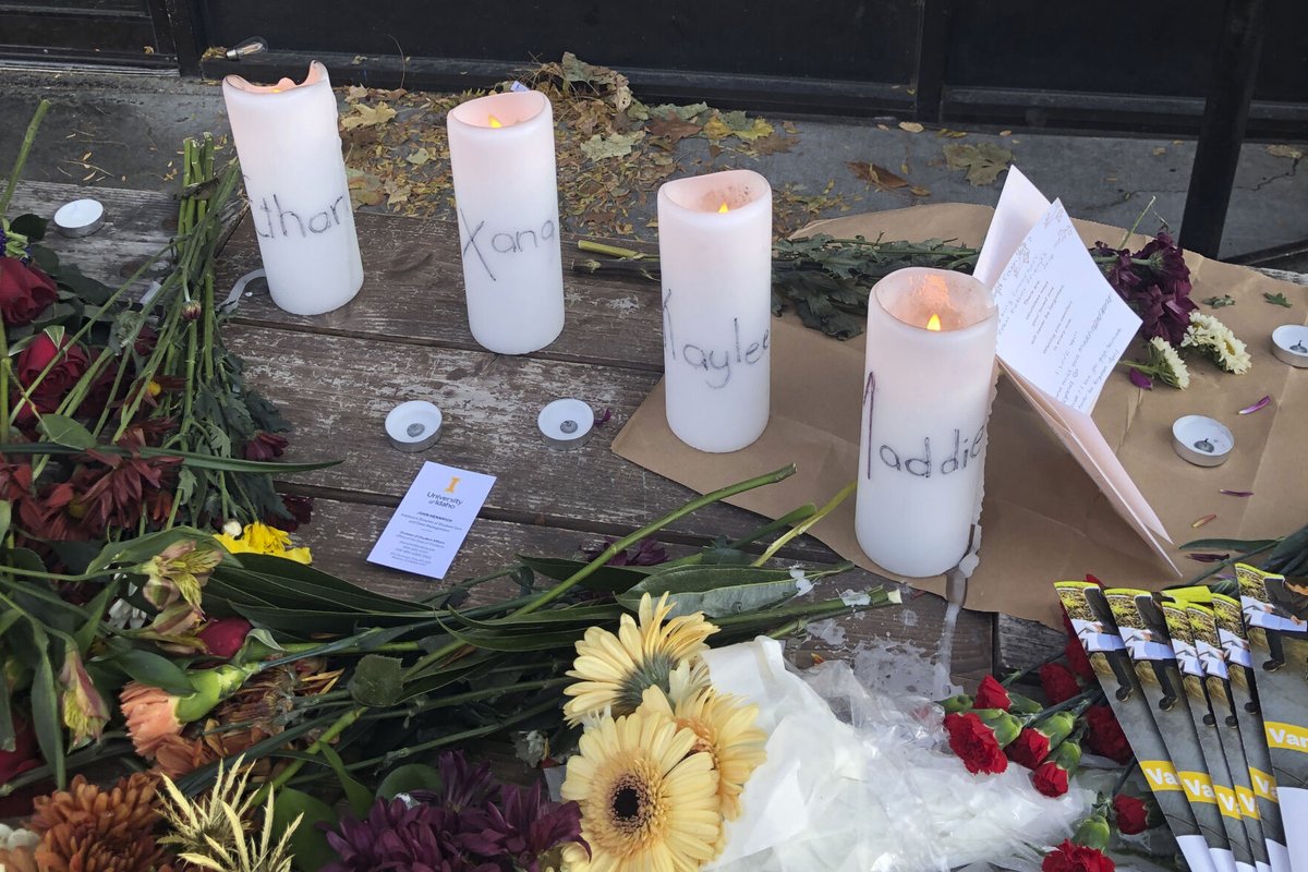 BetsyZRussell's tweet photo. Eye on Boise: AP: Latest on UI slayings: Police say there actually could still be a threat to the community, with suspect at large #idpol https://t.co/PUk4KJl5Dg https://t.co/CpHVgmW9cq