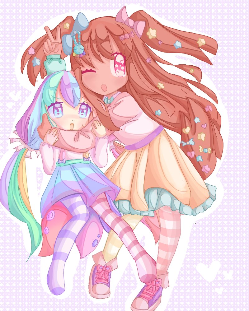 百合
ドリーちゃん(おっき)ロッティちゃん(小さい)