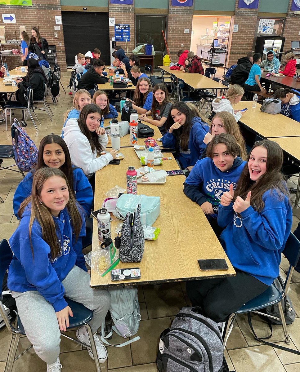 Hope Week started with a Red, White, and Blue competition! Go Cats! #WildcatWay