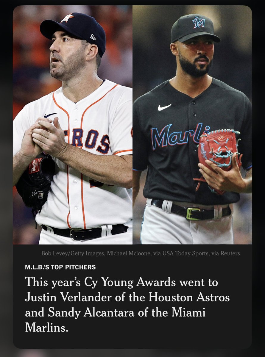 jbdcarns's tweet photo. Lol MLB you release your awards voting in the middle of the USA’s most popular sports season, a month and a half after your season ends.

These gents deserve better. https://t.co/odndrAw9NH