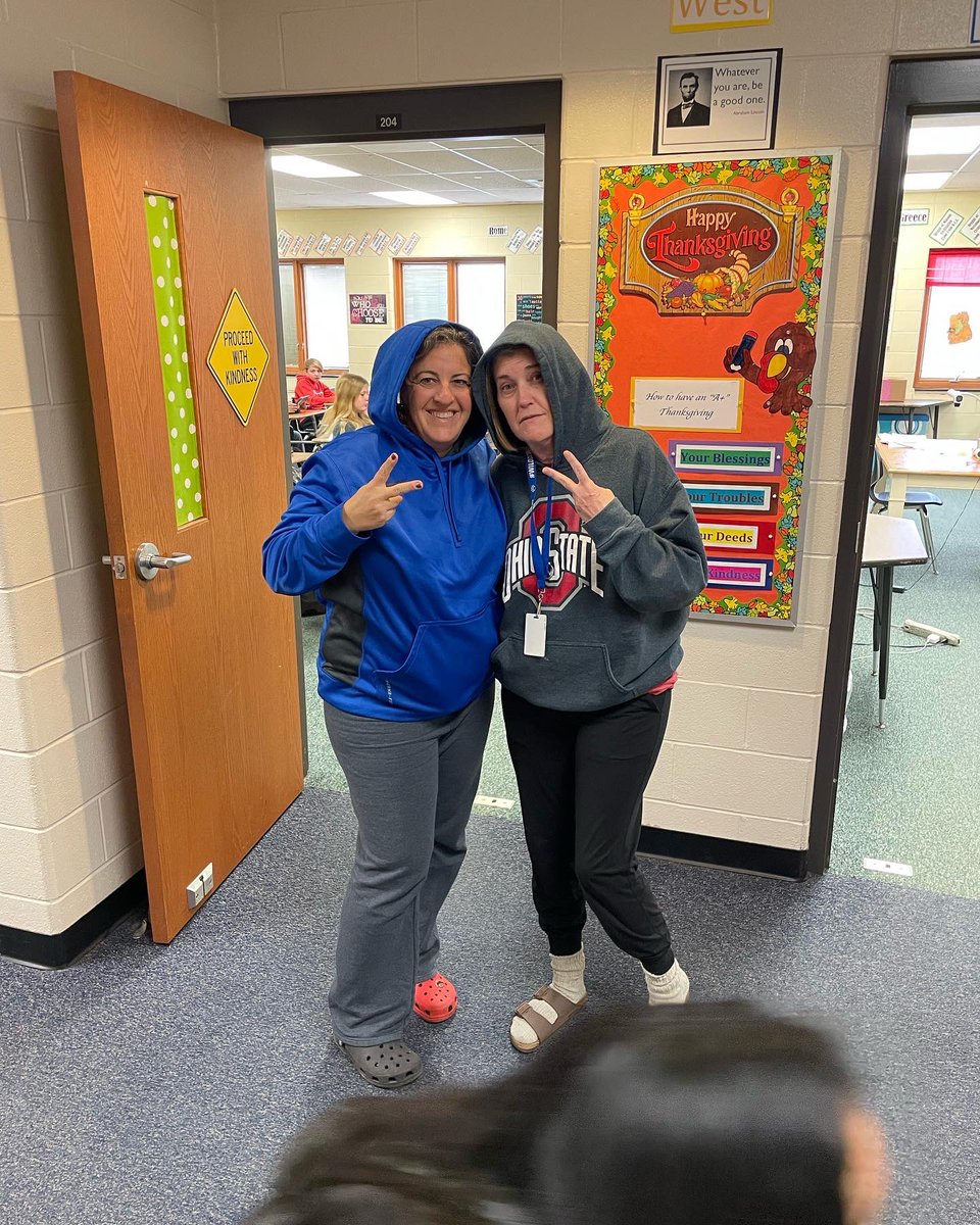 wmscats's tweet photo. Hope Week continues with “Student / Teacher Switch Roles” spirit day! Students dressed like staff; staff dressed like students. Everyone had a lot of fun with this spirit day! Go Cats! #WildcatWay https://t.co/0kJwynzkRL