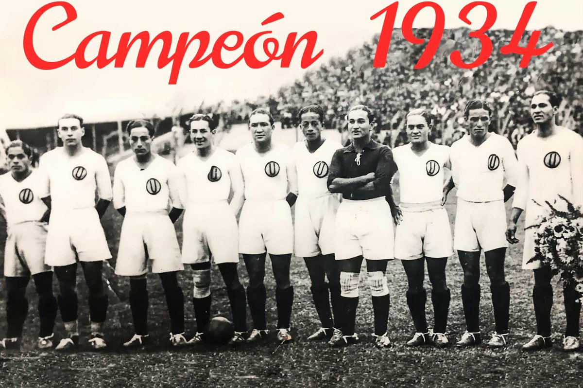 𝗨𝗻𝗶𝘃𝗲𝗿𝘀𝗶𝘁𝗮𝗿𝗶𝗼 𝗱𝗲 𝗗𝗲𝗽𝗼𝗿𝘁𝗲𝘀
Campeón de Primera División 1934

■ El Campeonato de Primera División.
■ La Definición de Primera División.
■ Los Boletines 
☆ 𝗘𝗹 𝗥𝗲𝗴𝗹𝗮𝗺𝗲𝗻𝘁𝗼 de 1934.
■ Campeón reconocido.
[1/24]