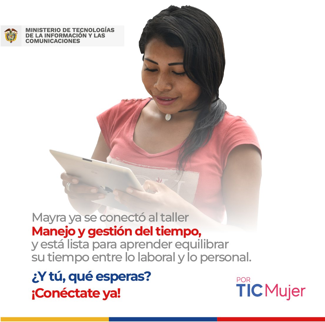 CiuDigital's tweet photo. Para tener una gestión del tiempo productiva, planea todo lo personal, profesional y social ¿Lista para aprender? 🗓️👩🏽‍👩🏽‍🦱🤳🏻 Conéctate ya al taller de habilidades blandas @PorTICMujer y aprende cómo podemos ser #DueñasDelTiempo: https://t.co/UPMFh67OdB ¡Te estamos esperando! https://t.co/xT4nuepJAf