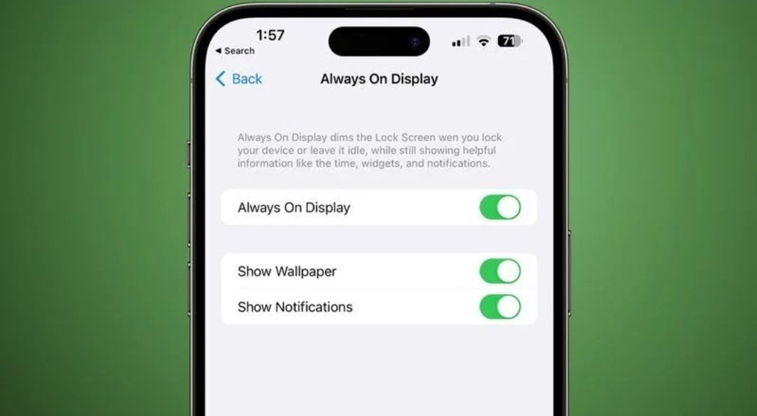 Techware_AR's tweet image. في اخر تحديث تجريبي من iOS 16.2 #ابل اضافت خيار جديد لهواتف #iPhone14Pro يسمح للمستخدم بإزالة الخلفية على ميزة Always On Display 👍
#تقنية