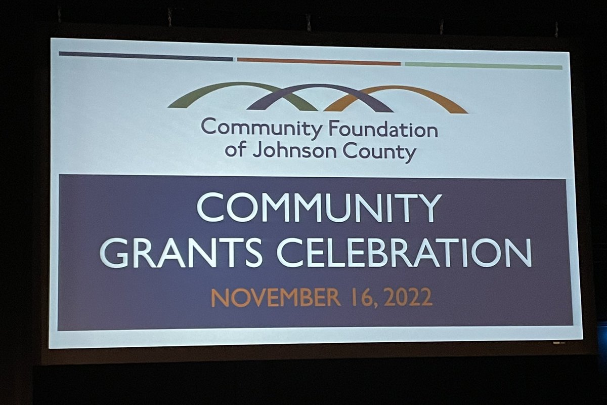 PinterSheila's tweet photo. The @ImGladYouStayed receiving a generous #5224Good grant award during the Community Foundation of Johnson County Grants Award Celebration! Thank you! #MentalHealthMatters #4DAS #OS14 https://t.co/71GzzN0MyY