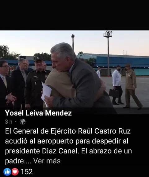 Una de las cosas más admirables que he visto por estos días #Confianza #Respeto #YoSigoAMiPresidente #DiazCanelEsContinuidad #RaulEsRaul