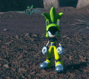 "What does Sonic say? Aw yeah! This is 𝗛𝗔𝗣𝗣𝗘𝗡𝗜𝗡'!"