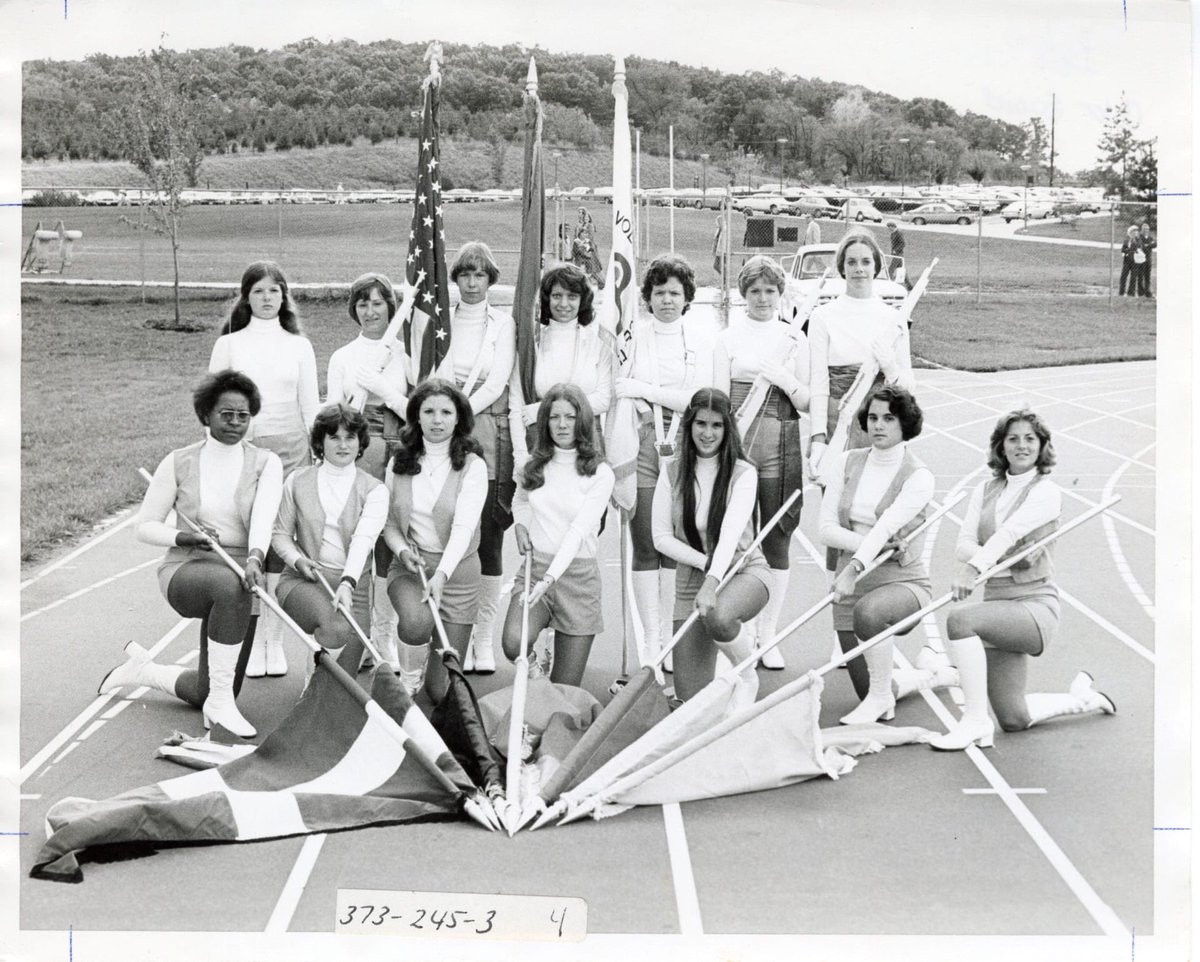 JMU Colorguard tweet media