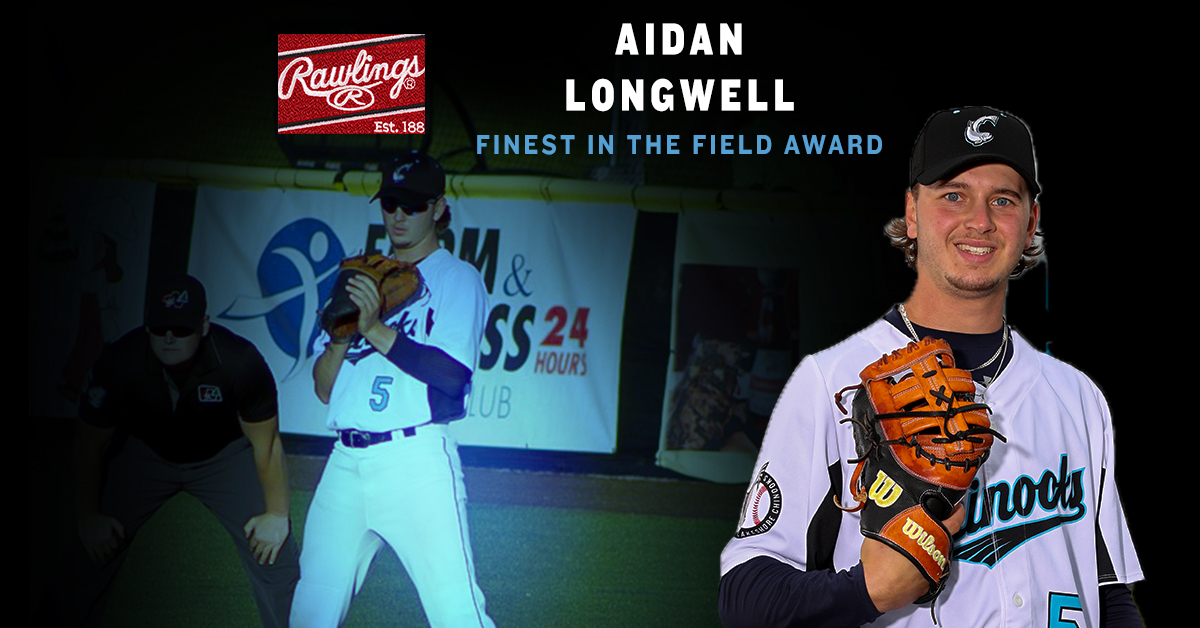 LS_Chinooks's tweet photo. Aidan Longwell has been named one of Rawling's "Finest in the Field" for his perfect fielding percentage.

Learn more about Longwell's award: https://t.co/pEEgcqsJcC https://t.co/ZGQ8LS6gQY