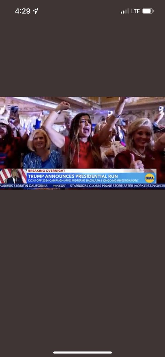 BritBHuls's tweet photo. @GMA @jonkarl Ew, is that Siggy Flicker? She seems pretty amped to watch this turd lose again 🙄 https://t.co/btaIQ3C0dq
