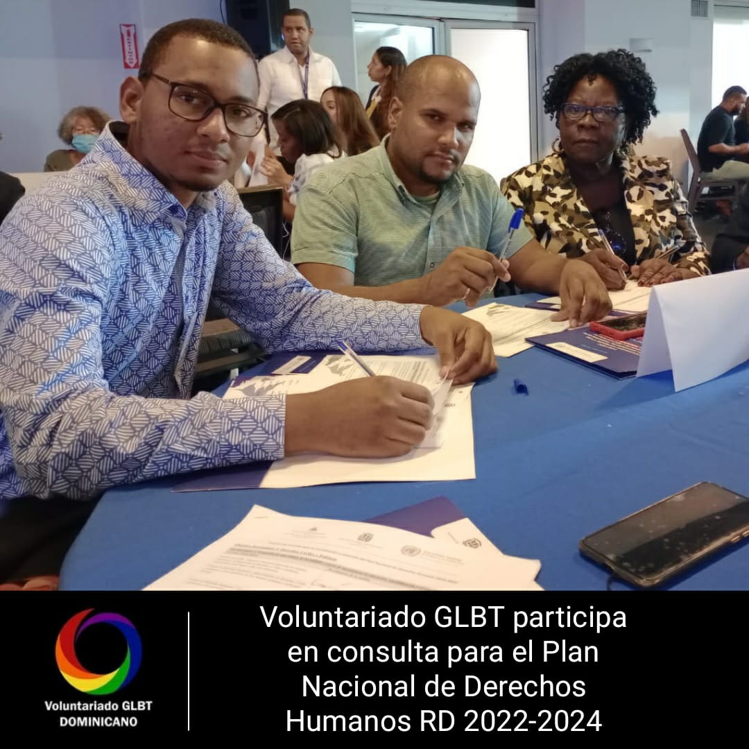 VoluntariadoGLB's tweet photo. Voluntariado GLBT participa en consulta para el Plan Nacional de Derechos Humanos.

#VoluntariadoGLBT @MIREXRD
https://t.co/X9wvkyhdFz https://t.co/ll5f0ZQVDd